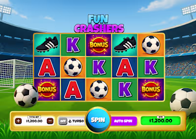 #WIP i am working on a football themed slot game. what do yo...