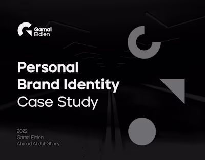 Personal Brand Identity Showcase & Case Study