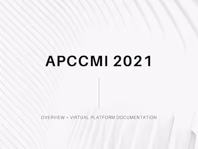 APCCMI 2021 