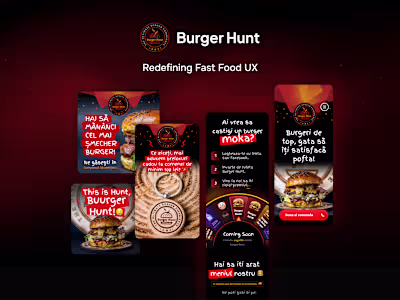 Burger Hunt - Crafting a Unique Dining Experience and Identity