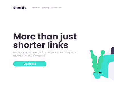  URL shortening using API