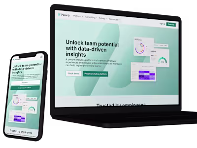 Pulsely - Website redesign and Webflow development