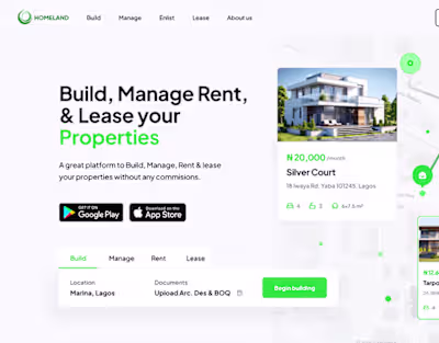 Homeland Website :: Behance