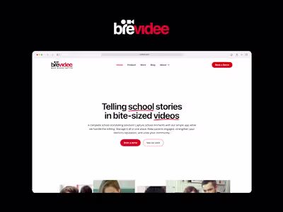 Brevidee • Web Design & Dev (Webflow)