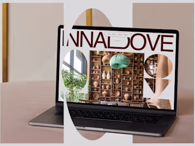 Concept for the architecture studio website