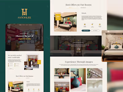 HanoiBliss' website brings the soulful