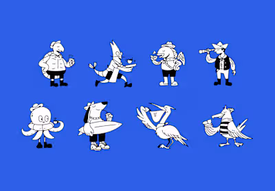 Upcoming cafe branding project (sea