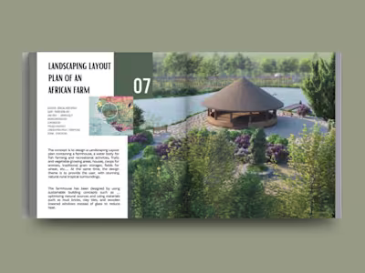 Master Plan for a West African Farm ( Landscaping Layout )