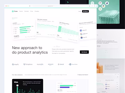 Analytics - Landing Page