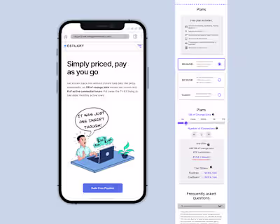 UI/UX Design for SAAS Company