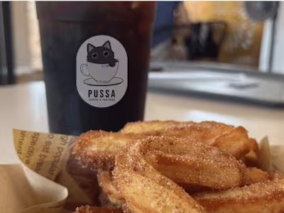 Pussa Coffee Shop Social Media Design Project