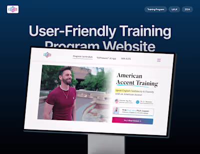 EdTech Learning Platform | Web UI/UX Design