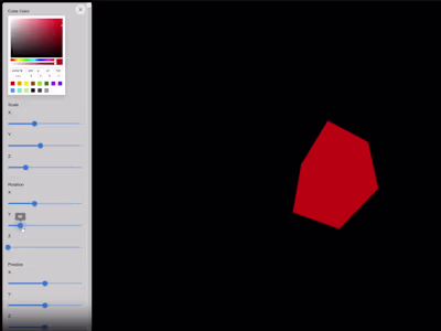 Integrating Three.js with React, Redux and MUI