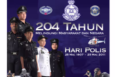 Royal Malaysia Police 204th Anniversary Designs