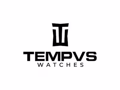 TEMPVS WATCHES logo design