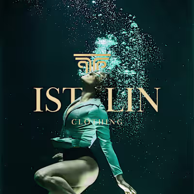INSTELIN Textile and Clothing Logo design and Branding By Axtra™