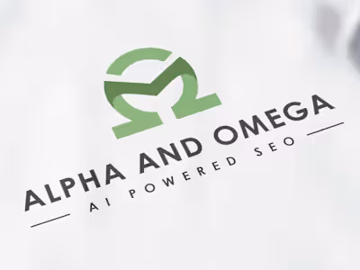 Alpha and Omega Logo Branding
