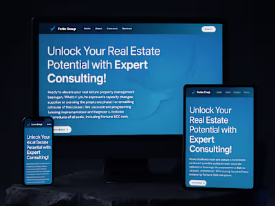 Fenix Group – Consulting Website Redesign