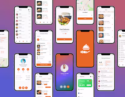 Food Delivery App Design