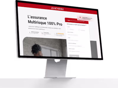 Landing page