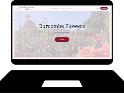Burcombe Flowers - Web Design, Development and Online Branding