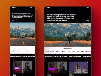 Creative Video Agency Portfolio