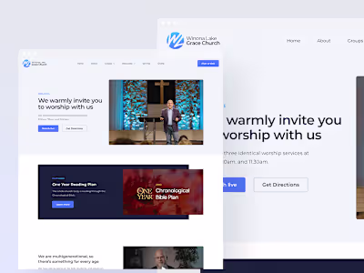 WL Grace Church — Website Redesign Case Study