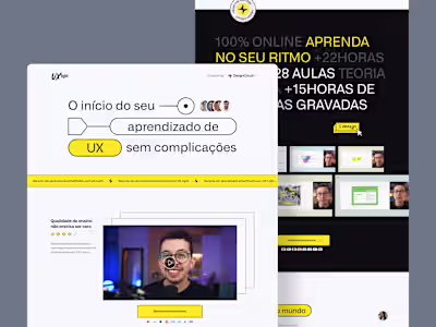 Landing pages