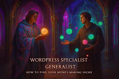 WordPress Specialist vs. Generalist: How to Find Your Money-Making Niche