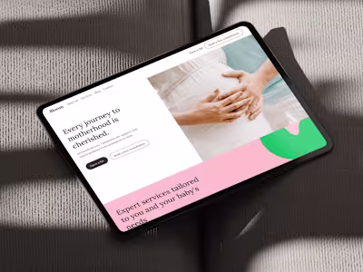 Bloom - Framer site developement