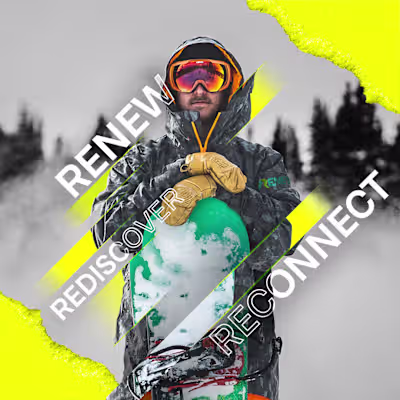 RENEW Outdoors Sportswear brand design 