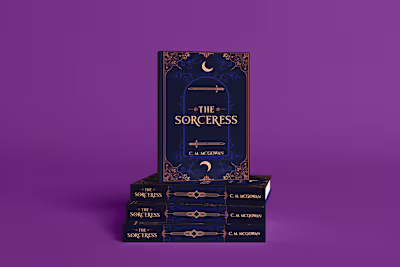 The Sorceress Book cover Design :: Behance