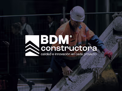 BDM Constructora: Brand Visuals