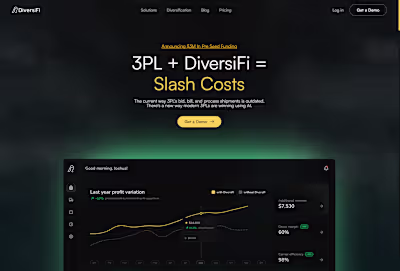 Web Design for DiversiFi.ai's AI-Driven Platform
