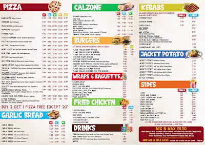 UK Menu Cards :: Behance