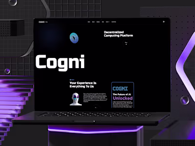 Cogni Decentralized dApp Development Project