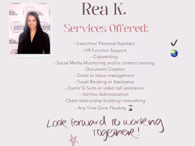 Services Available 