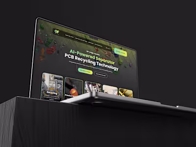 GENERAL FUTURE Corporate website development :: Behance