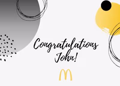 Congratulations e-Card