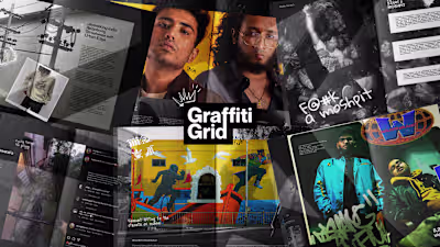 Graffiti Grid Magazine : Behance