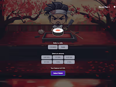 CoinFlip - Decentralized Coin Toss Game