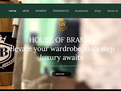 E-Commerce Website Development