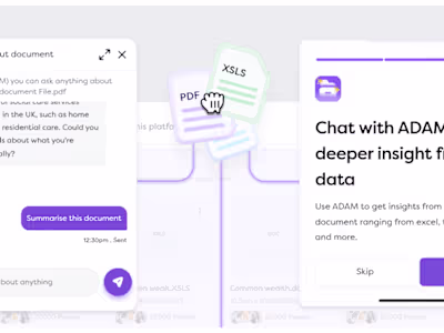 ADAM - AI-based document management and extraction system
