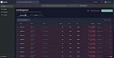 Enterprise Saas Fleet Management App
