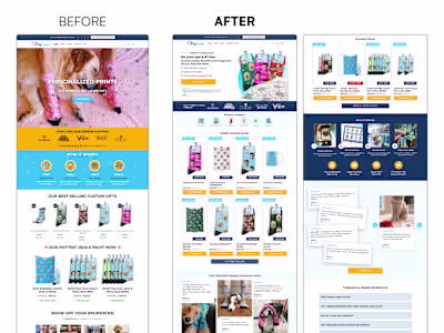 Increase Pup Sock's Home Page Conversion Rates by 41%