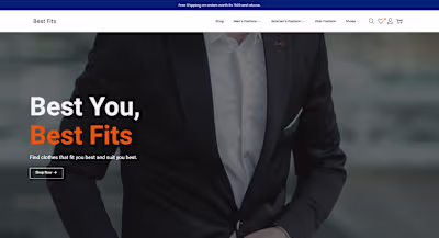 Website design and development work