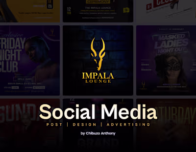 Impala Lounge | Graphic Design