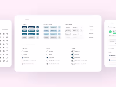 Design System Development for Saludtech