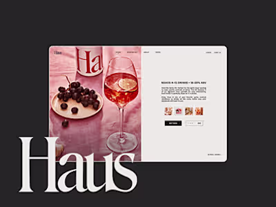 Awarded Haus UI/UX Design