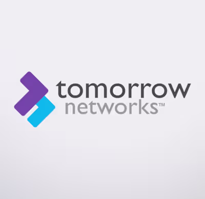 Tomorrow Networks: Brand Story, templat website & custom UI